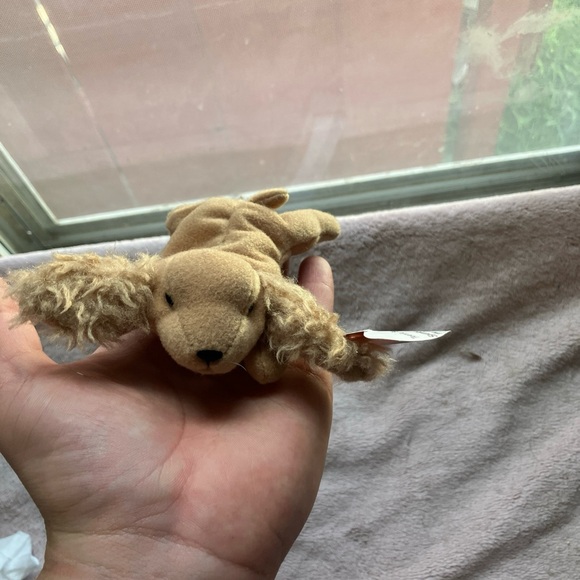 TY Beanie Baby Plush Dog - Picture 6 of 7